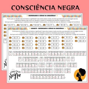 🖤 Desafio da Consciência Negra: Enigma Matemático com Tabuada 🖤