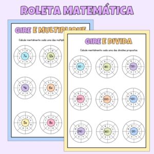 Roleta da multiplicação e divisão