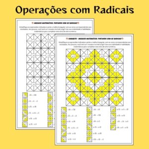 Mosaico Matemático: Operações com Radicais