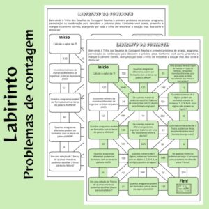 Labirinto dos Desafios de Contagem