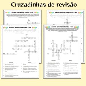 Revisando com Palavras – Cruzadinhas Educativas