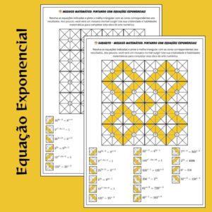 Mosaico Matemático: Equação Exponencial