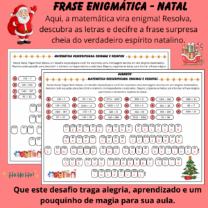 Matemática Descodificada: Enigmas e Desafios – Natal