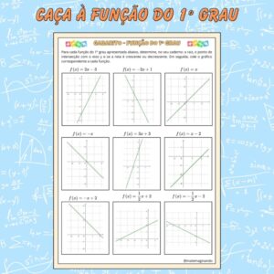 Desvendando a Função do 1º Grau: Calculando e Construindo Gráficos