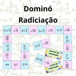 Radiciação – Jogo de dominó