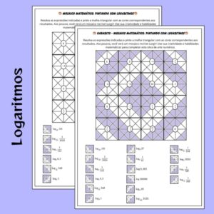 📊 Mosaico dos Logaritmos – Uma Atividade Interativa e Desafiante! 🧩