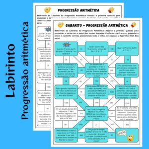 Labirinto da Progressão Aritmética (PA)