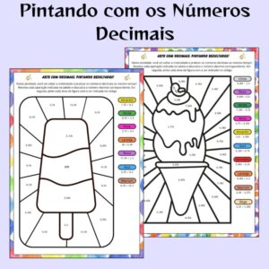Pintando com os Decimais – Aprendizado e Diversão em Cores!