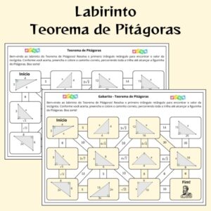 Labirinto do Teorema de Pitágoras