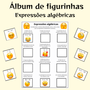 Álbum de Figurinhas Emoji: Representação Algébrica