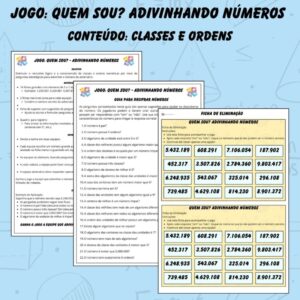 Quem Sou? - Desvendando os Números