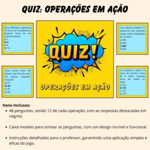 Quiz - Operações em Ação