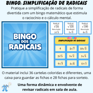 Bingo da Simplificação de Radicais