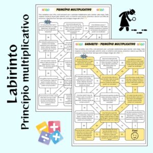 📜 Labirinto Matemático – Princípio Multiplicativo 🚀