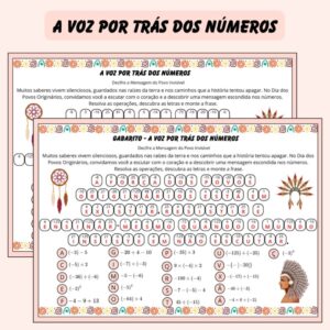 🧩 A Voz por Trás dos Números – Atividade Matemática e Reflexiva 🌿