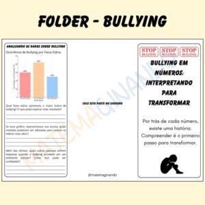 📚 Folder Educativo: Bullying em Números – Interpretando para Transformar