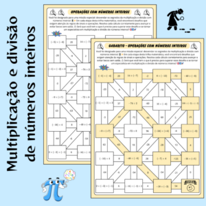 Multiplicação e Divisão de Números Inteiros 🎯🔢