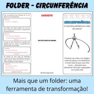 📄 Folder – Circunferência 📏🔵