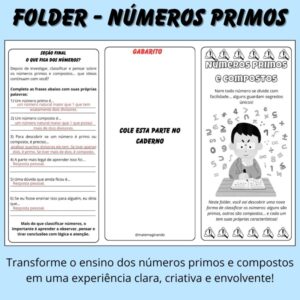 📘 Folder Interativo – Números Primos e Compostos