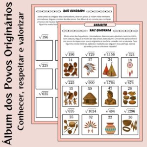 Raiz Quadrada – Álbum dos Povos Originários 🌿📐