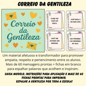 💌 Correio da Gentileza – Um gesto simples, um impacto imenso!