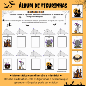 Álbum de Figurinhas: Relações Métricas