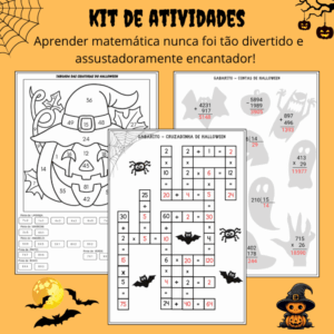 Kit de Atividades Halloween: Diversão e Aprendizado Assombrado!