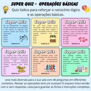 Super Quiz: Operações Básicas