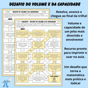 Trilha - Desafio do Volume e da Capacidade