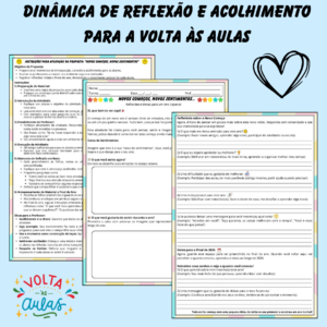 Dinâmica: Novos Começos, Novos Sentimentos