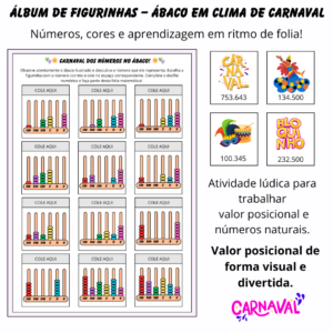 Carnaval dos Números no Ábaco!