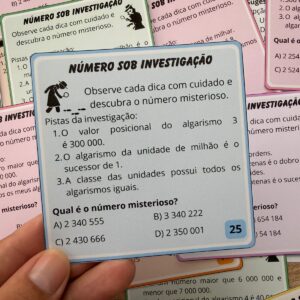 Trabalhe classes, ordens e valor posicional de forma investigativa