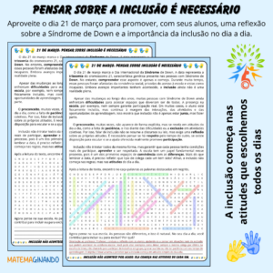 21 de março: inclusão na prática, com significado