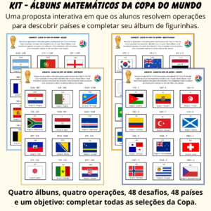 Álbuns Matemáticos da Copa do Mundo