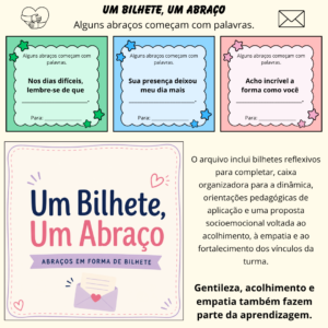 Um Bilhete, Um Abraço – Abraços em Forma de Bilhete