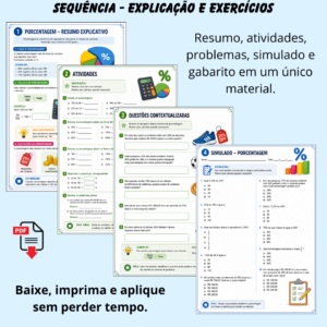 Sequência Didática de Porcentagem