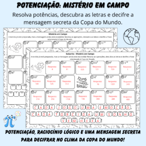 Potenciação: Mistério em Campo