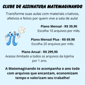 Clube de Assinatura Matemaginando