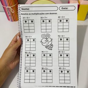 Apostilas - Combo Multiplicação com Dezenas e Centenas