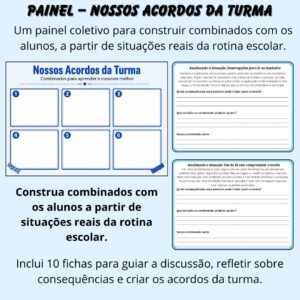 Nossos Acordos da Turma | Volta às Aulas