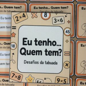 Jogo Eu tenho… Quem tem? – Tabuada para imprimir