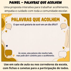 Painel Setembro Amarelo – Palavras que Acolhem